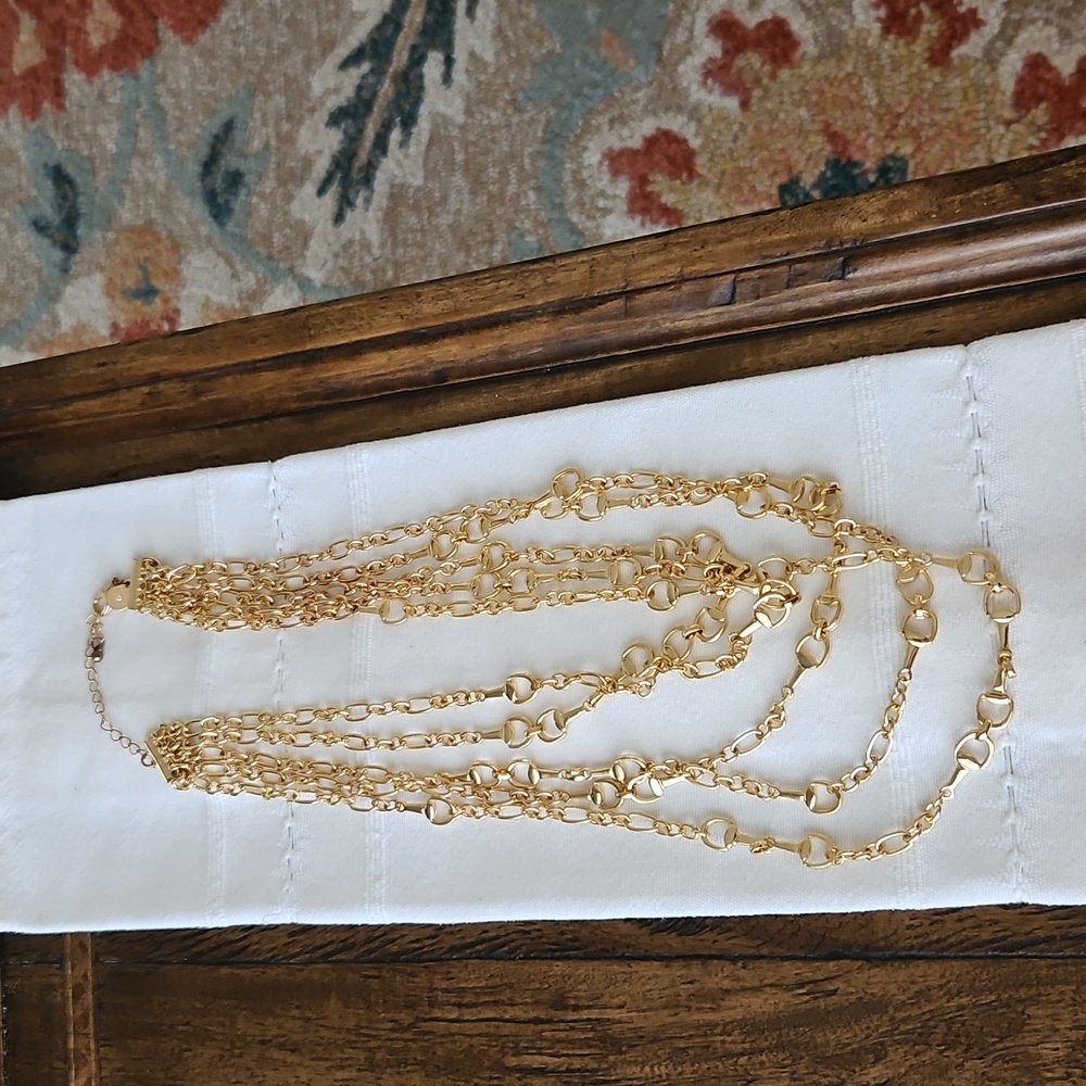Elegant Gold Chain Necklace